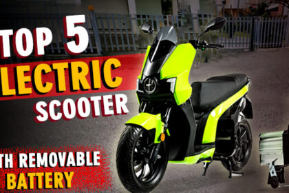 Top 5 electric scooters with removable battery