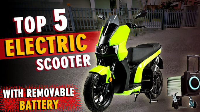 Top 5 electric scooters with removable battery