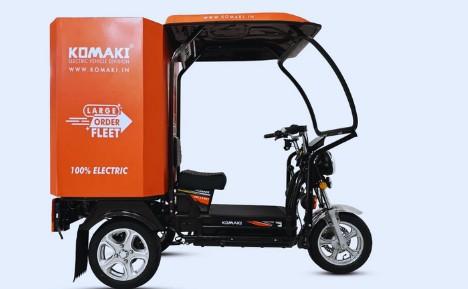 Meet the Komaki CAT 3.0 NXT: Your Eco-Friendly Delivery Solution for Just ₹1,20,000!