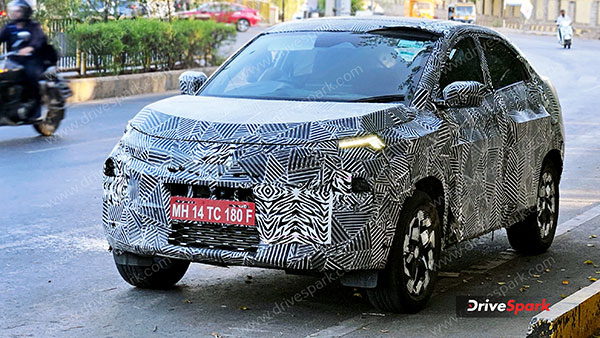 Tata Curvv Spy Shots Hint at Near-Production Model for 2025